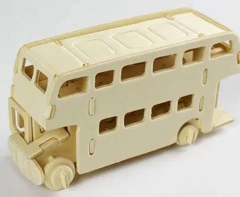 Лазерная резка DIY Парусный Корабль игрушки 3D деревянная головоломка игрушка сборка модель дерево ремесло наборы украшение стола для детей Дети - Цвет: T4