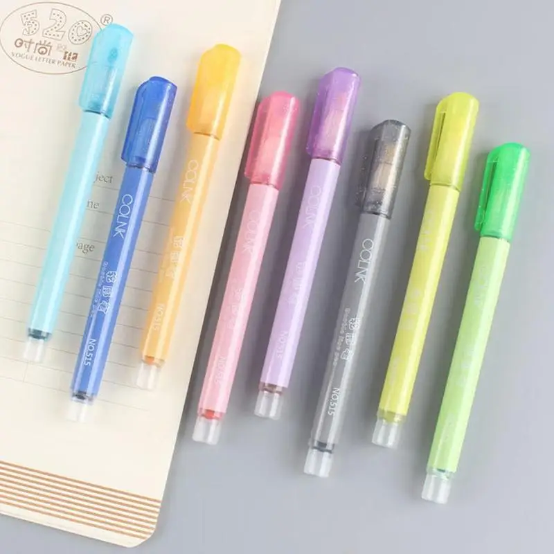

Portable Outline Pen Color Double-line Pen Fluorescent Marker Candy Color Student Decorated Marker With Multi-color Hand Account
