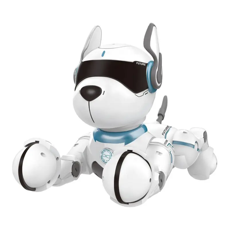 Remote Control Robot Dog Toy for Kid Early Education Toy Smart Stunt Puppy Robot