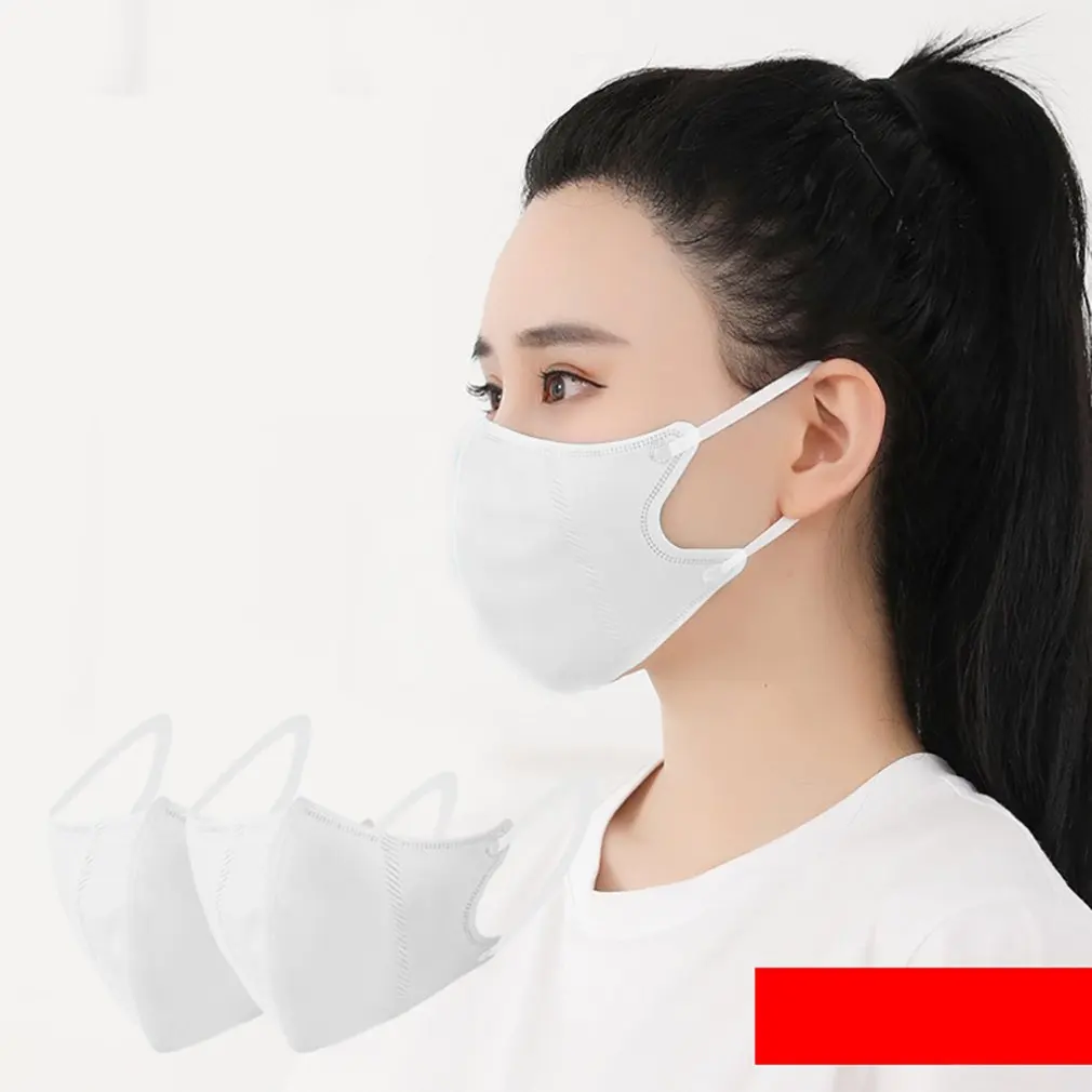 

5Pcs Practical Disposable Mouth Masks Adult Anti Haze Mask Anti-dust Mouth Masks Windproof Mouth Face Masks