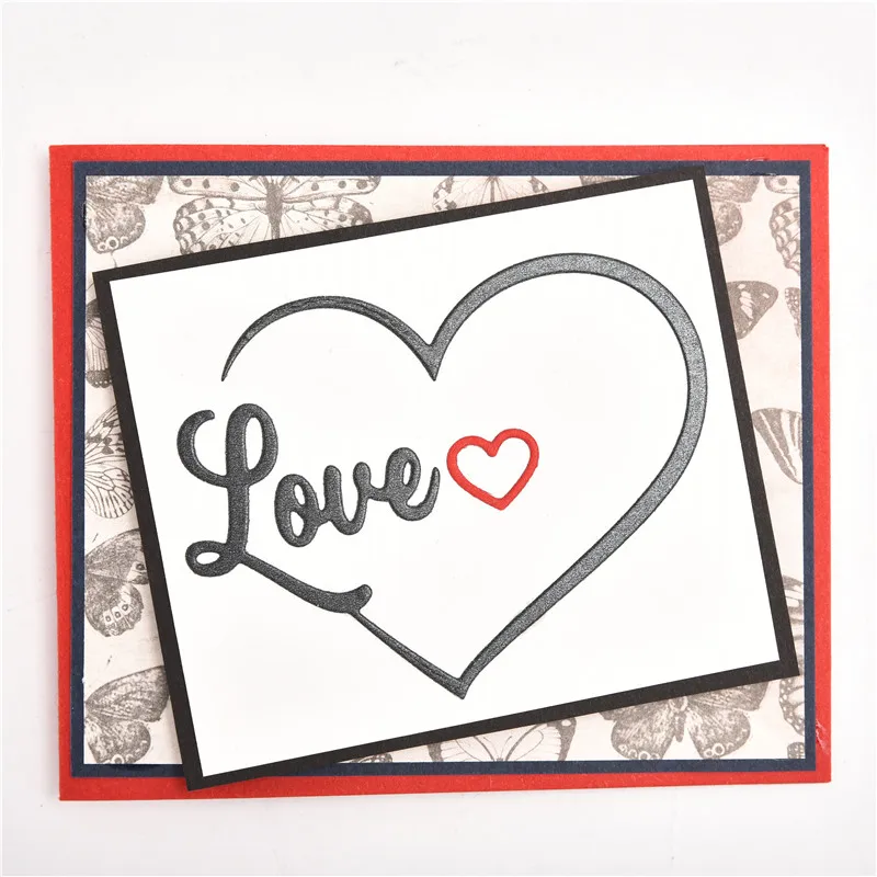 DiyArts Love Heart металлические режущие штампы новые 2019 для рукоделия Скрапбукинг