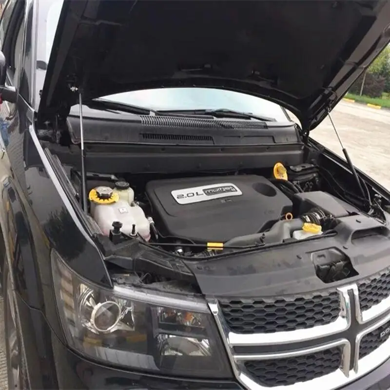 Для Dodge Дротика 2012- шрифт капота изменение газовых Распорки подъем поддержка Амортизатор аксессуары для амортизаторов амортизатор