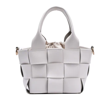 

Lady Handbag Fashion Summer Women Shoulder Bag Small Female New Holiday Bag White Shopping Bags Tether