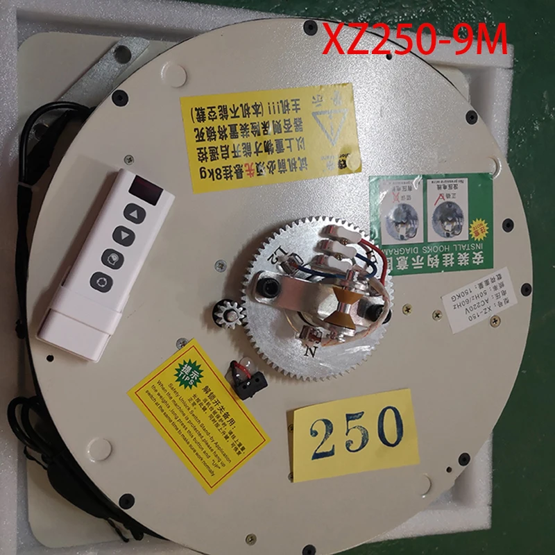 High Quality 250 KG 9m Chandelier Lift 9M Remote Control Crystal Light Lift Chandelier Hoist Lighting Lifter 110V 220V