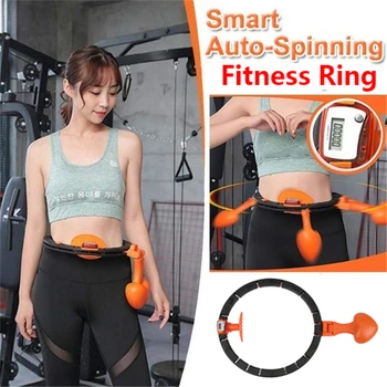 

Suitable for Waist 60-105cm Smart Auto-Spinning Hoop Lose Weight Exercise Detachable Smart Counting Can Not Drop Thin Waist
