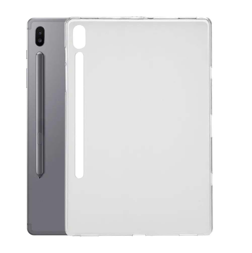 Защитный чехол для Samsung Galaxy Tab S6 10.5in T860 T865 мягкий прозрачный TPU противоударный чехол# T2