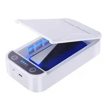 

UV Sterilizer Box Disinfection Box Mobile Phone Face Mask Sterilizing Tool Ultraviolet Lamp Jewelry Box Inactivation Rate 99.9%