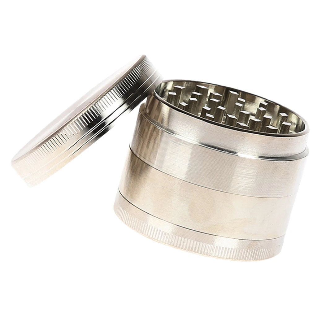 1 piece Tobacco Grinder Herb/Spice/Weed Zinc Metal Alloy Four Layers Crusher Spice Herb Grinder