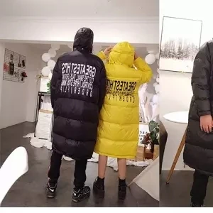 Heydress, женское однотонное зимнее теплое пуховое пальто, парка, женская мода, с капюшоном, белый утиный пух, пальто для женщин, Harajuku, повседневная верхняя одежда