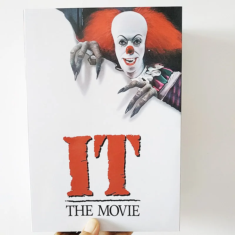 18 см NECA IT Pennywise Джокер 1990 Стивен Кинг это клоун фигурка игрушка ужас подарок на Хэллоуин