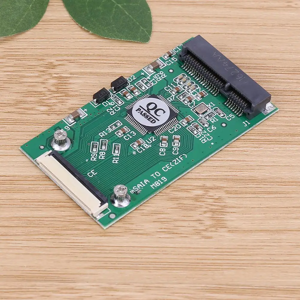 1 шт. Mini SATA mSATA PCI E IPOD SSD до 40pin 8 дюйма ZIF CE преобразователь карты для iPod iPad высокая