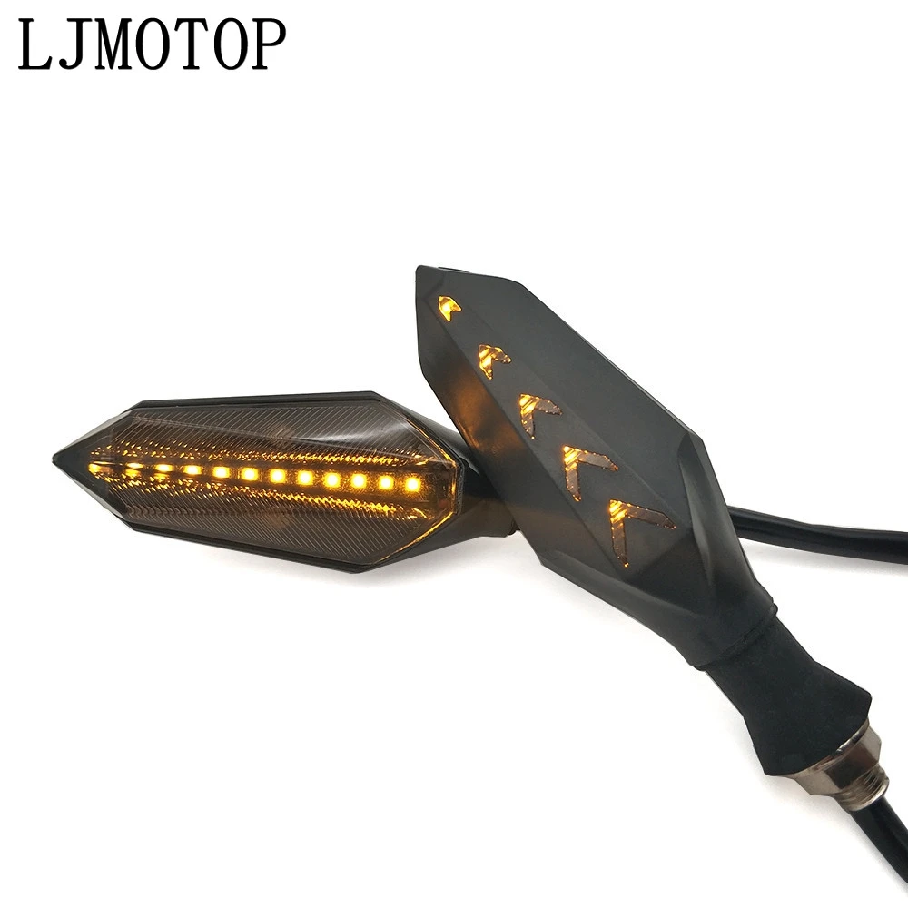 

LED Turn Signal Motorcycle Turn Signals Light Tail Lights Indicators For Yamaha XJR400 MT07 09 10 FZ07 09 FZ6 FAZER XSR 700 900