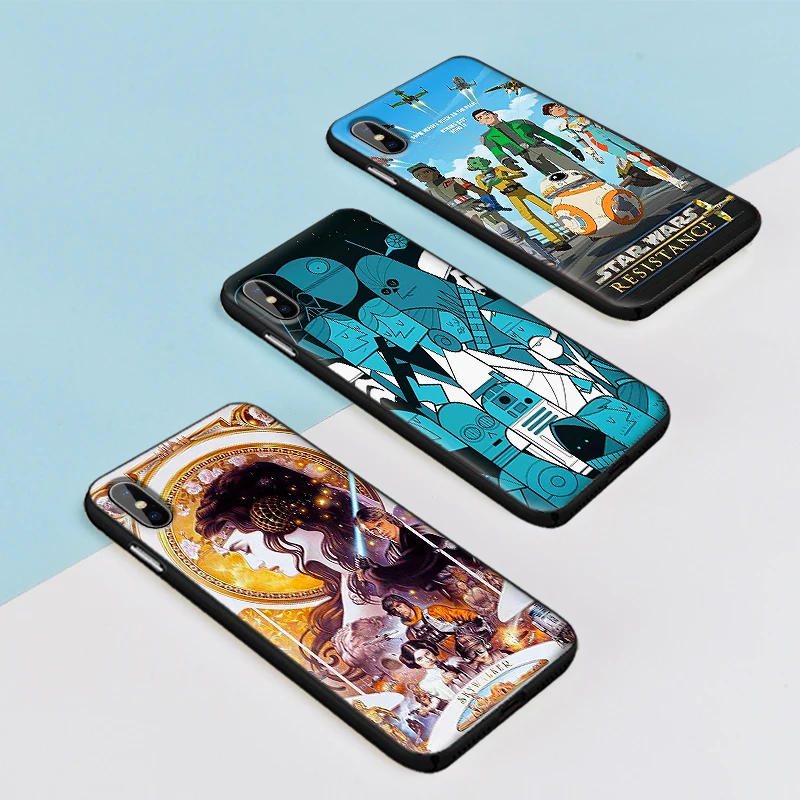 Чехол для iphone 6 S 7 8 Plus X XS XR Max 5 5S x TPU мягкая защитная задняя крышка телефона чехол