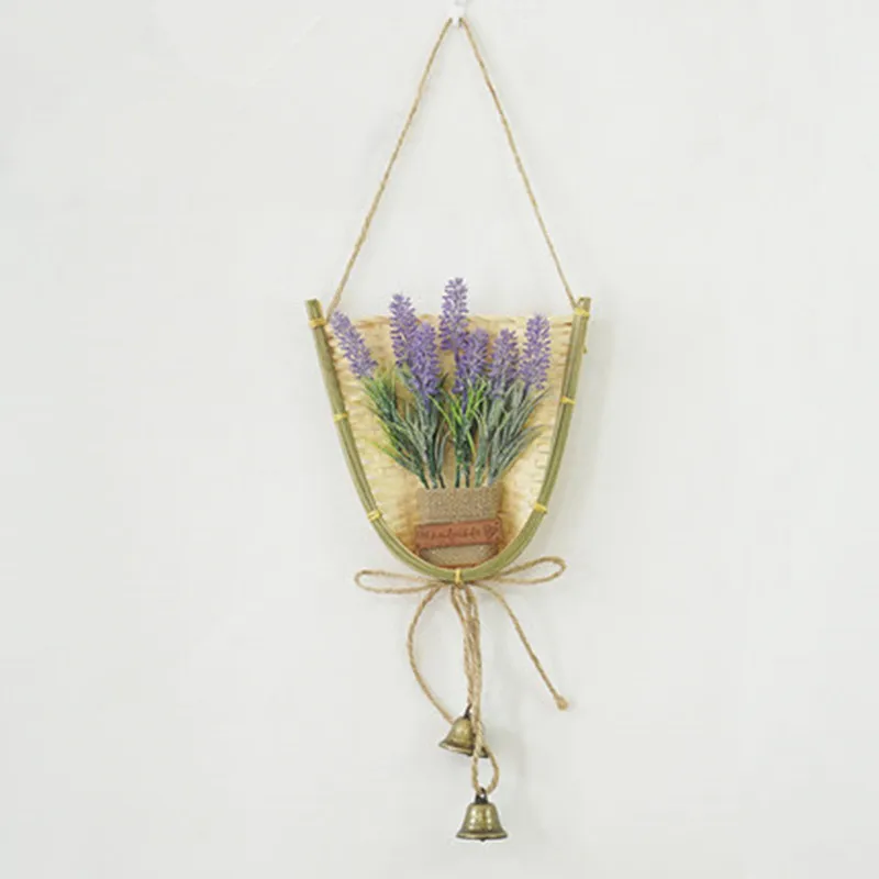 Chinese Creative Characteristics Bamboo Plant Pendants Hanging Home Shop Wall Decorations Corridor Classroom Ornaments M3177