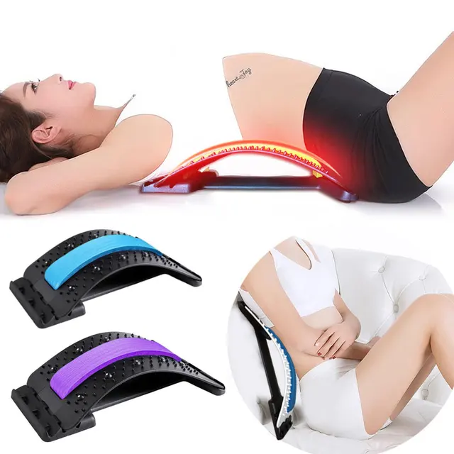 Multi-Level Adjustable Back Massager Stretcher 2