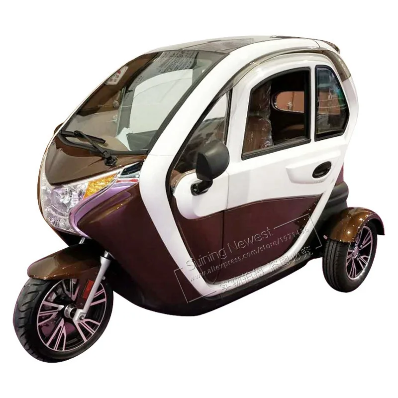 covered electric tricycle