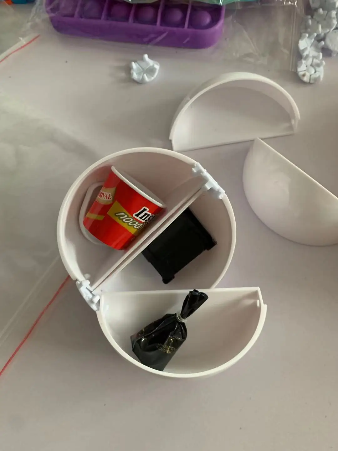 5 Surprise ball  Mini Brands Capsule  Collectible Toy Anime Figure Toys Birthday Surprise Kids Gift 6
