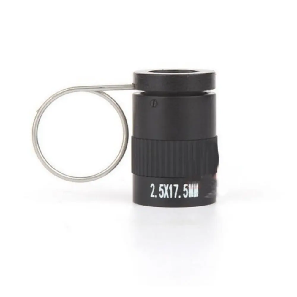 

2.5x17.5 Hiking Tactical HD Mini Monocular Telescope Optical Ultra Miniature Finger Buckle Handheld Telescope