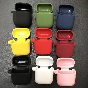 

2020 New Solid Color Protective Cover Anti-Shock Silicone Case for OPPO Enco Free Headset Cover