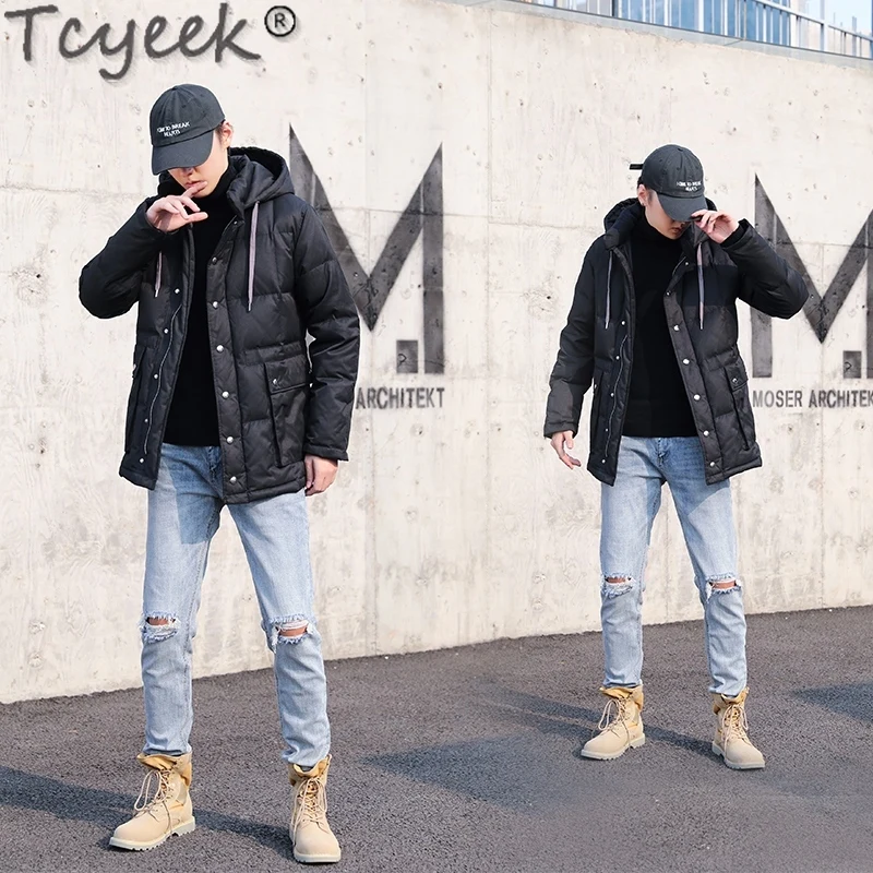 Рисунок 4 - Мужской теплый пуховик на 90% белом утином пуху