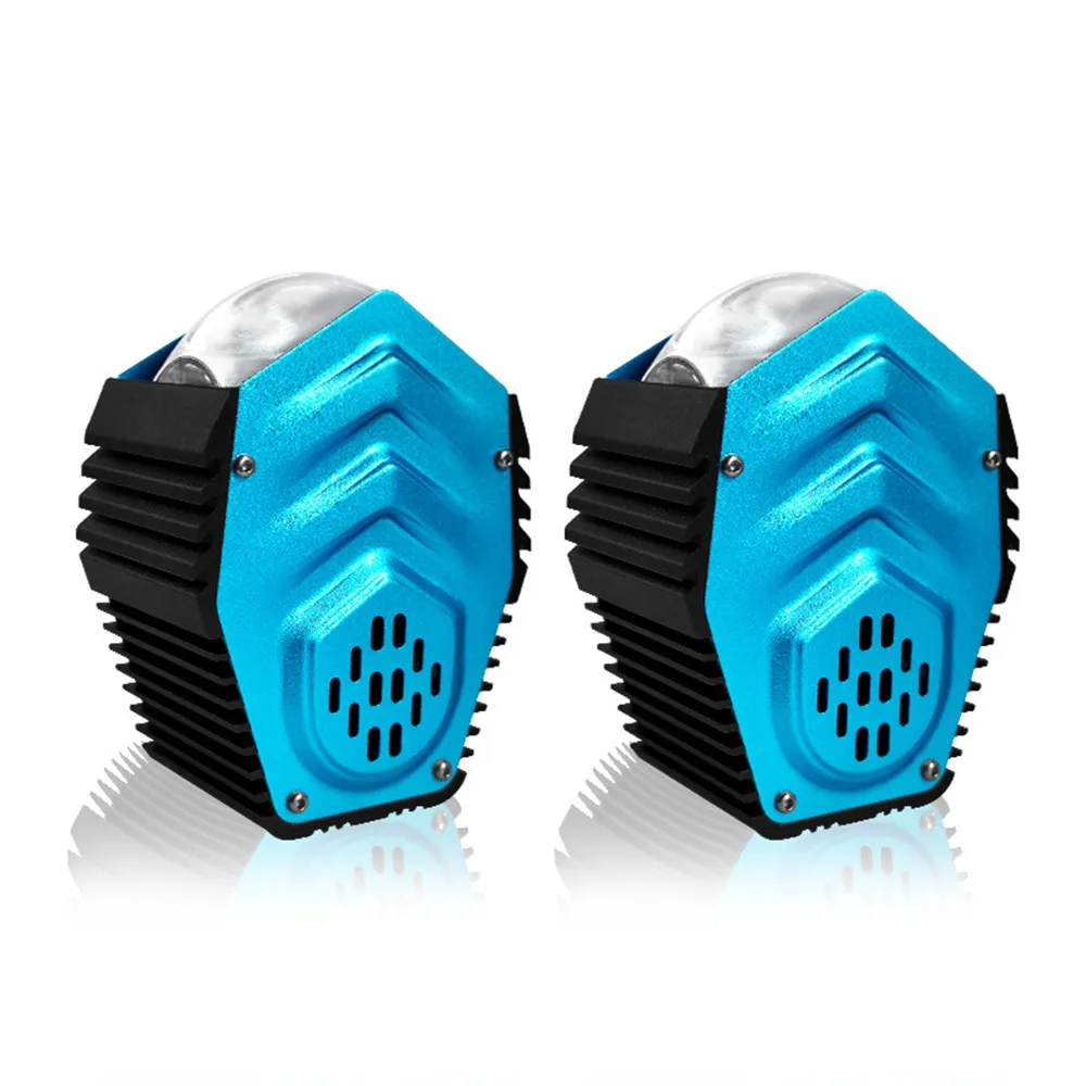 2pcs High Beam Led Projector Lens Headlight 12v 72w 5000k Matrix Led