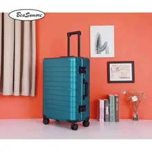 BeaSumore, Ретро стиль,, алюминиевый сплав, на колёсиках, Спиннер, высокое качество, чемодан, на колесиках, для мужчин, бизнес, 20 дюймов, на колесиках