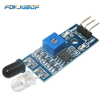 

Smart Electronics Smart Car Robot Reflective Photoelectric 3pin IR Infrared Obstacle Avoidance Sensor Module for arduino Diy Kit