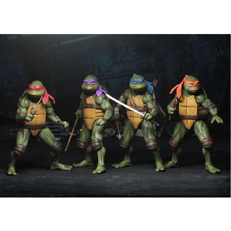 Нека фигурка Шредер Krang NECA ПВХ черепаха Рафаэля микеланжело Донателло|Игровые