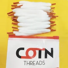 COTN Vape Wick Cotton Prebuilt Organic Bacon Cotton for E Cigarette Rta RDA RBA RDTA Atomizer