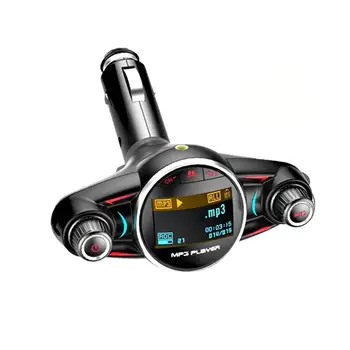 

Portable Car FM Transmitter Bluetooth Handsfree MP3 Player Wireless Radio Adapter USB Charger Music Stereo TF Card Audio