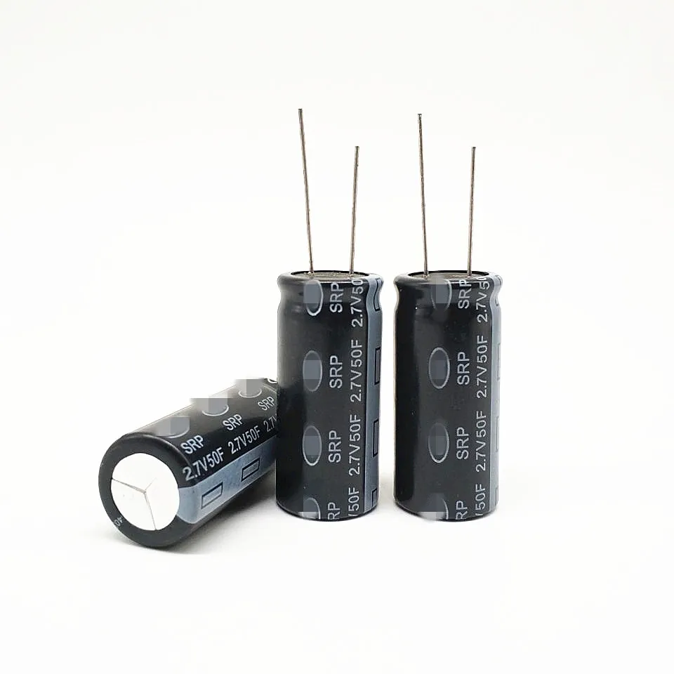 2pcs 2.7V 50F Driving Recorder Power Winding Type 2.7V50F capacitance | Электроника