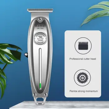 

Barber Stainless Steel Silvery Hair Trimmer Portable Painless Trimmers Shaving
