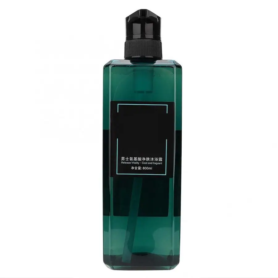 

800ml Men Amino Acid Body Wash Moisturizing Brightening Deep Cleansing Shower Gel Body Cleaning Shower Gel