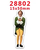 30 шт. плоское украшение из смолы Рождество смолы pr29446 - Цвет: 28802