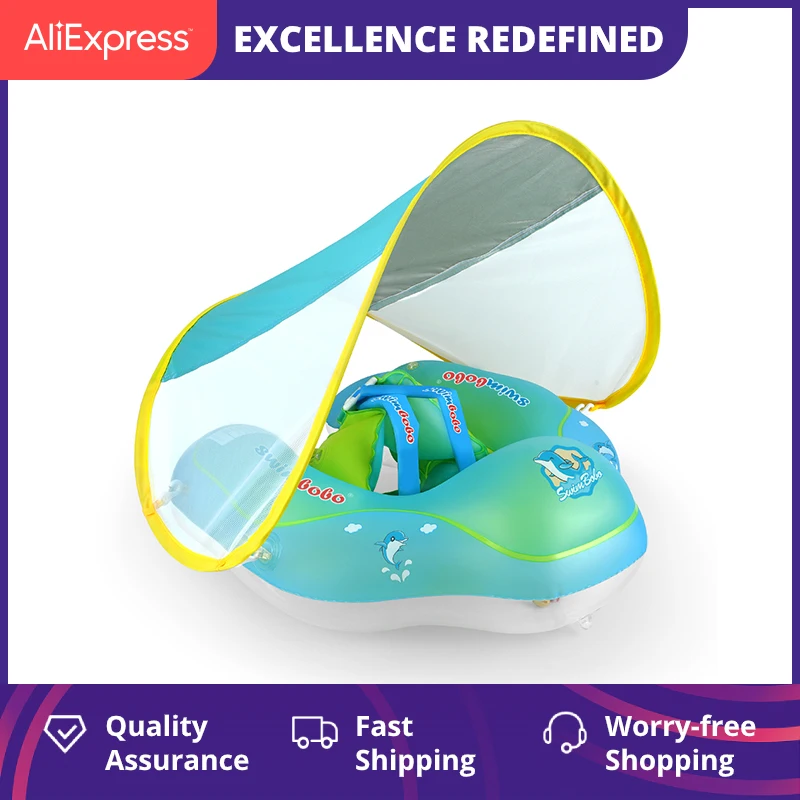 BABYS Swim Ring boya para bebé, anillo de natación para niños ye xia quan, borde de estilo resistente al sol, superventas