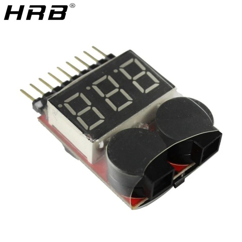 Индикатор сигнализации HotRC 1S 8S 3 7 в низкое напряжение детали 2 1|rc battery|low voltage buzzerlow