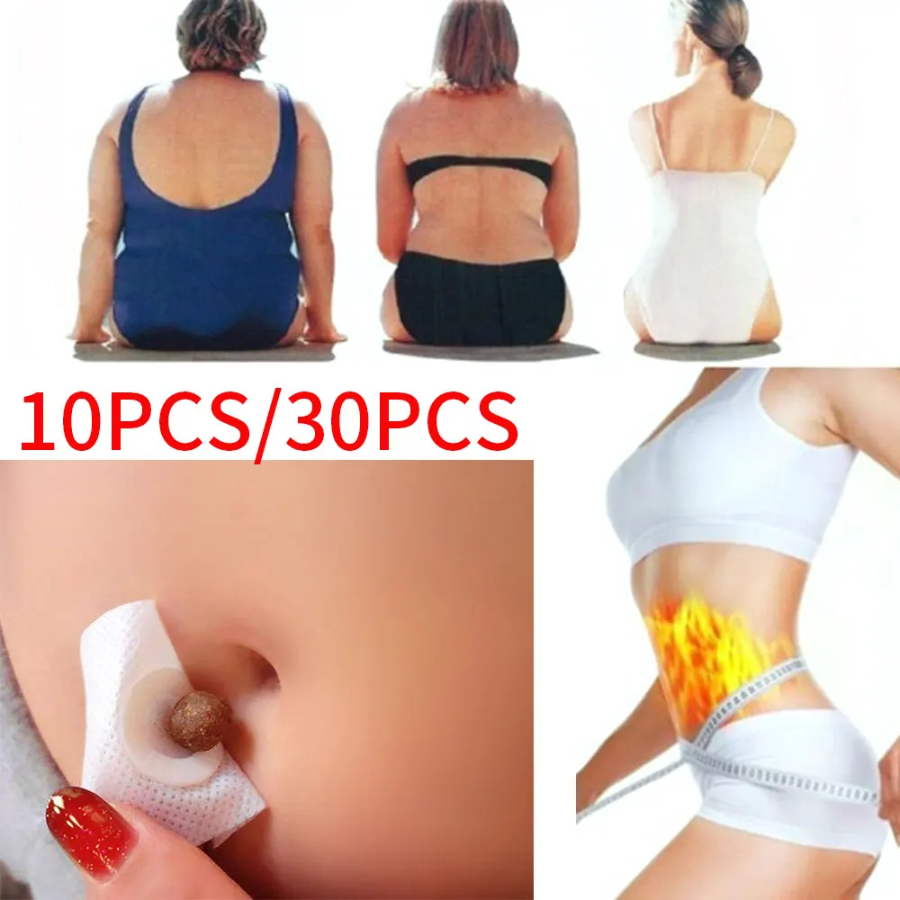 Adhesive-Sheet Navel-Pads Detox Belly-Patch Weight-Loss Fat Mugwort Slim Chinese 30pcs/10pcs