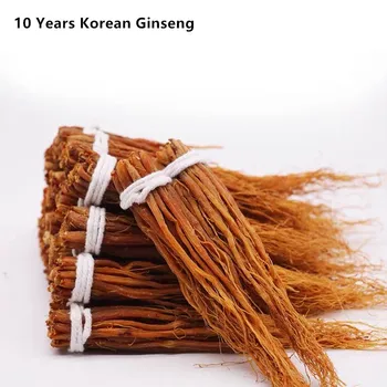 

250g-500g high-quality 10 Years Korean Red Ginseng Root panax ginseng Enhance resistance anti-aging improve immunity free shipp