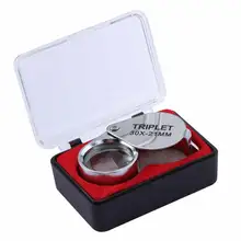 

10/20/30X Portable Magnifying Magnifier Glass Jewele Loupe Loop Map Handheld Illuminated Magnifier