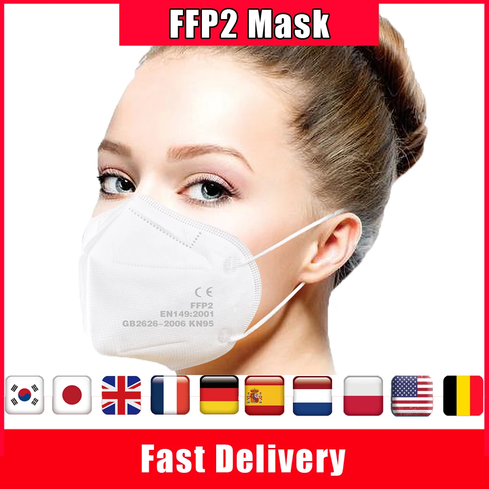 

Mouth Masks Anti Dust Face Mask Disposable Mask Filter 4-layers Anti-Dust Meltblown Cloth Masks Earloops Protective Mask