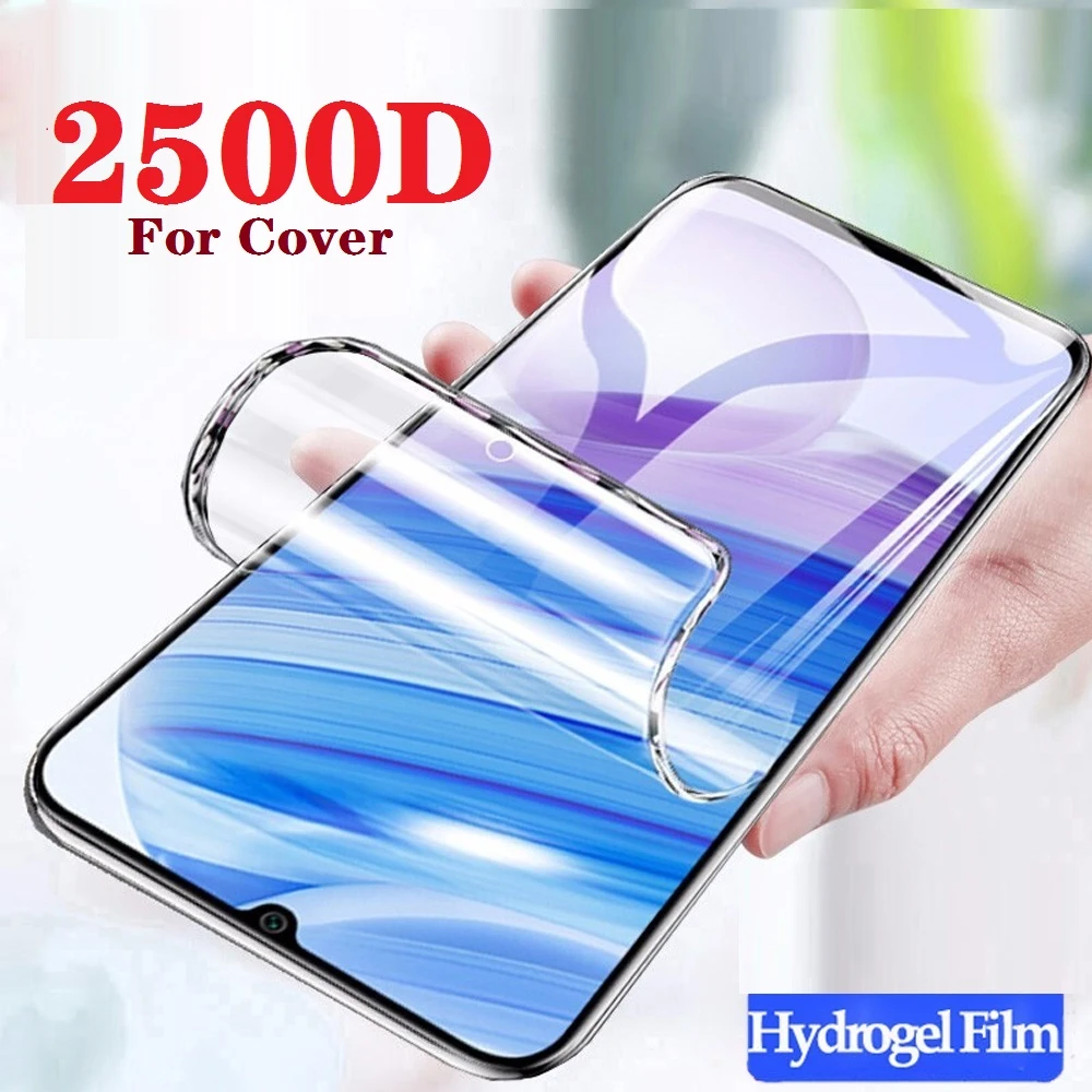 Hydrogel Film for Xiaomi Redmi Note 10 9 8 7 Pro 9S 8T Screen Protector Film For Redmi 9 9T 9C NFC 9A 9AT 8 8A 7A 6 iphone screen protector