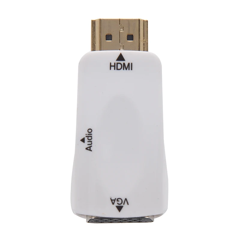 1080P HDMI папа к VGA Женский адаптер видео конвертер с аудио выходом | Электроника