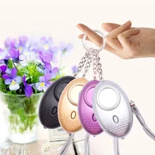 Alarma de autodefensa para mujeres, niños y niñas, alarma de protección de seguridad de 130Db, llavero fuerte, alarma de emergencia