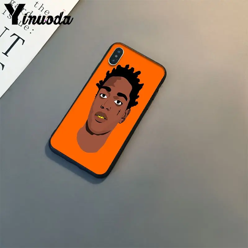 Kodak Black Rapper Colorful Cute Phone Case For Apple iPhone 11 8 7 6 6S Plus X XS MAX 5 5S SE XR 11 pro Cover Cellphones