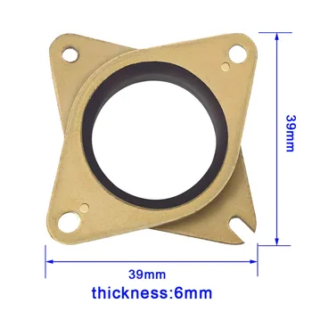 

5Pcs Stepper Steel+Rubber Vibration Dampers with 10pcs M3 5mm Screws for 3D Printer PUO88