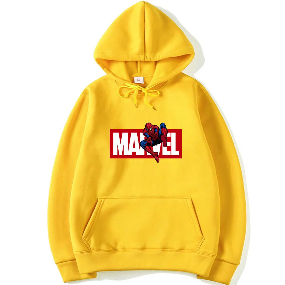 

2019 Autumn New Arrival Spiderman Sweatshirts Men High Quality Marvel Letter Print Fashion Mens Hoodies Sudaderas Para Hombre