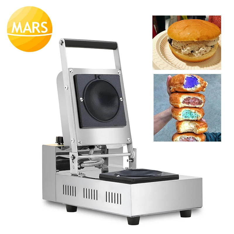 PROD 1005001382258562 Commercial Ice Cream Donut Sandwich Maker Dessert
Gelato Panini Press Italian Brioche Bread Krapfen Warmer Machine 220v
110v