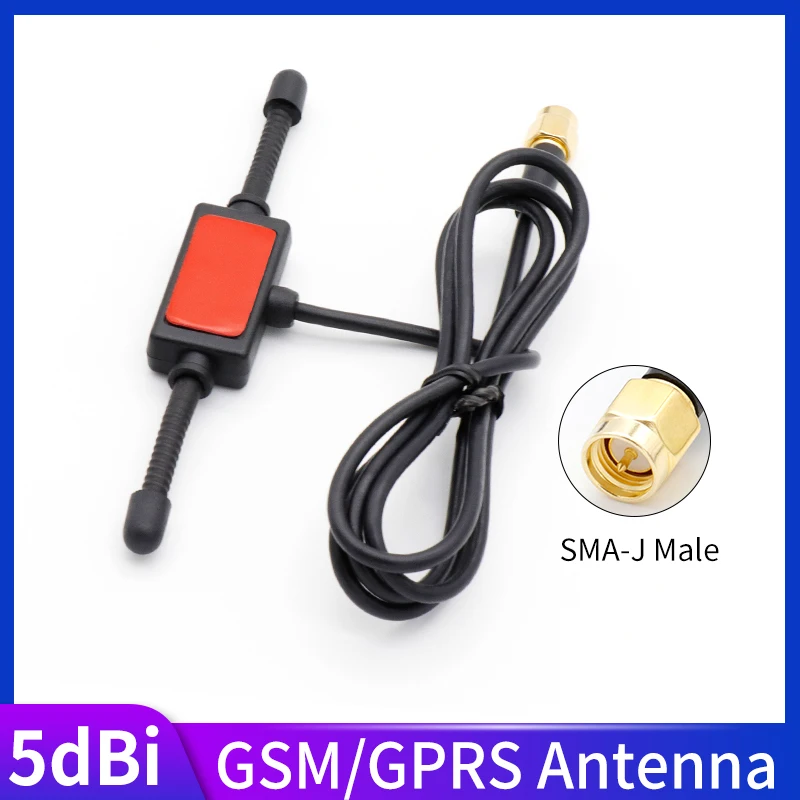 В Форме Рога SMA Male 5dBi GSM антенна Т-образная патч-панель GPRS антенна с кабелем 5 м