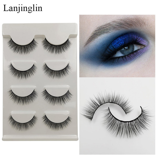 Boxes False Eyelashes Wholesale Best Sale Natural Long Wispy Fake Eye Lashes Handmade 3D Mink Lashes Makeup Extension Tools