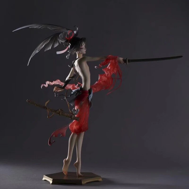 1/6 GK ручная резиновая белая форма WF2018 зимний меч неистовый Xiao Wu Wan настоящий меч убить белый плесень